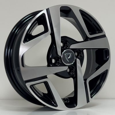 14X5 4X100 ET41 54.1 BLACK MACHINED