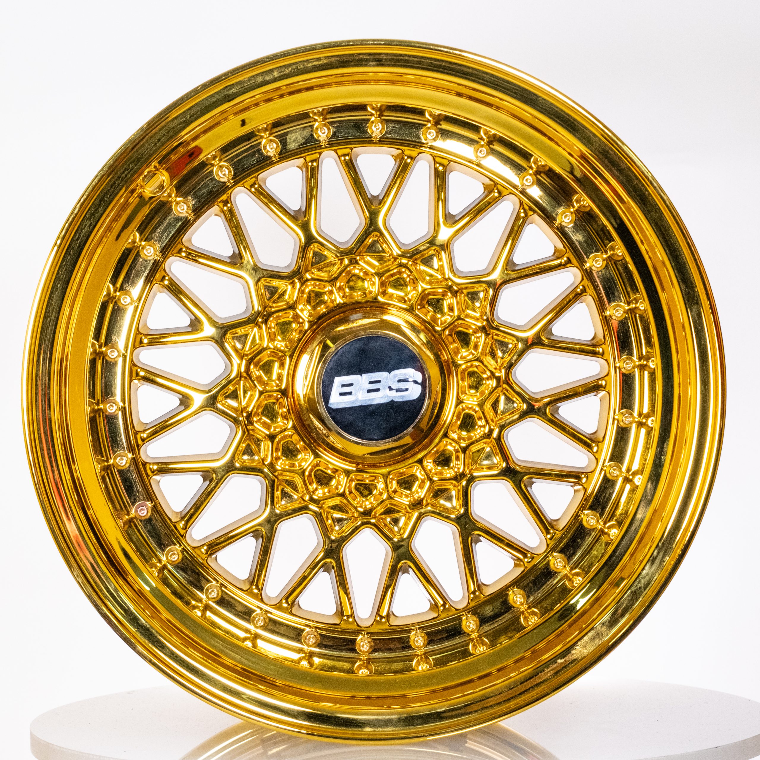 16X9-10 4X100-108 ET15 73.1 GOLD CHROME