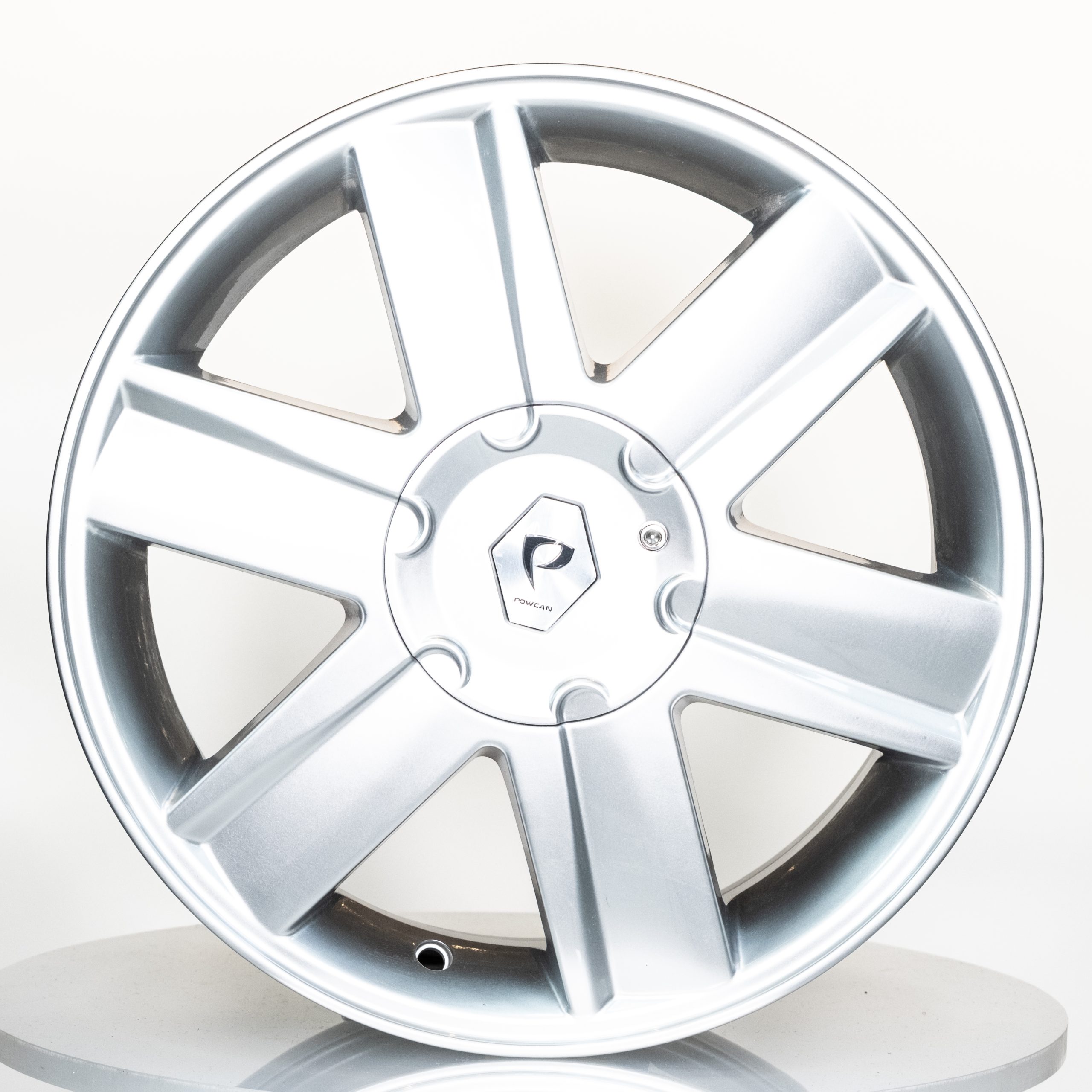 16X6.5 4X100 ET49 60.1 HYPER SILVER