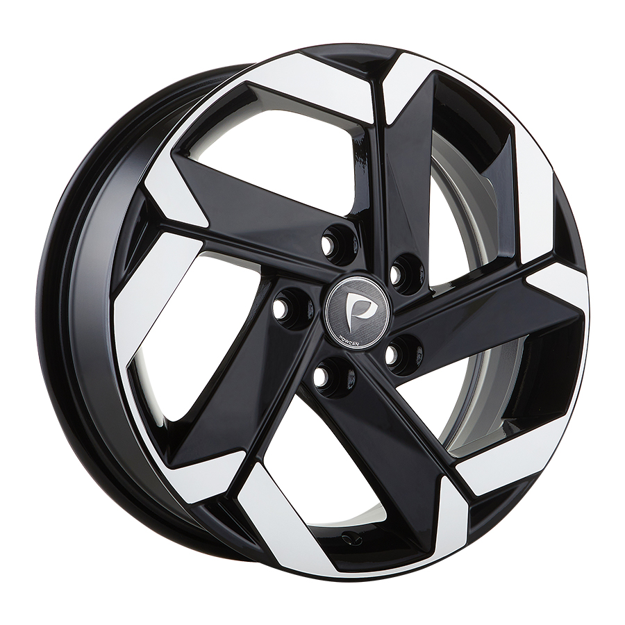 16X6 5X114.3 ET43 67.1 BLACK MACHINED