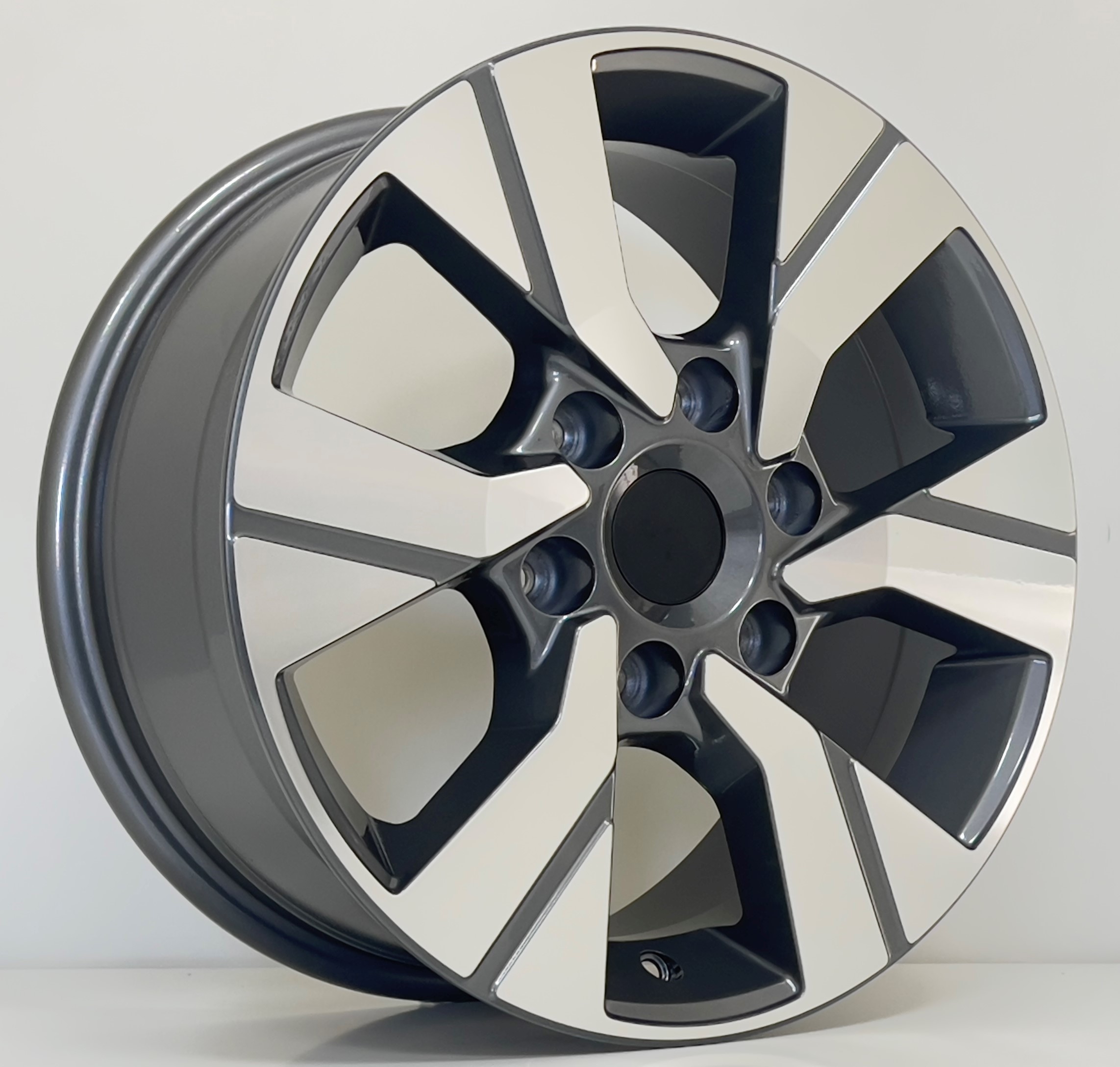 16X7 6X120 ET45 74.6 GUN METAL DIAMOND