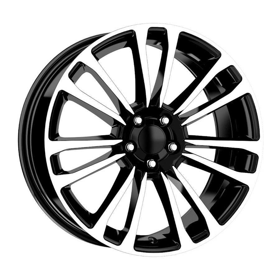 16X7 4X100 ET39 67.1 BLACK DIAMOND