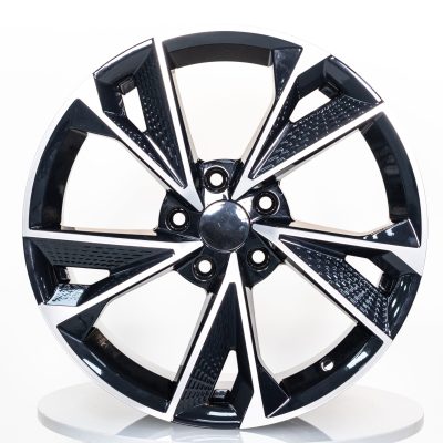 17X7.5 5X112 ET35 73.1 BLACK MACHINED