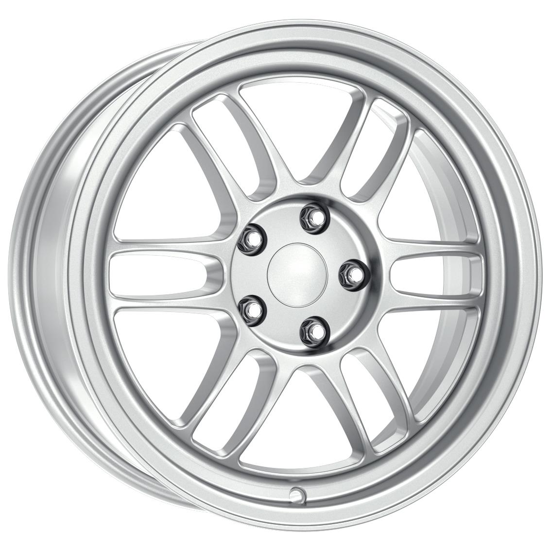 17X7 5X100 ET35 73.1 SILVER