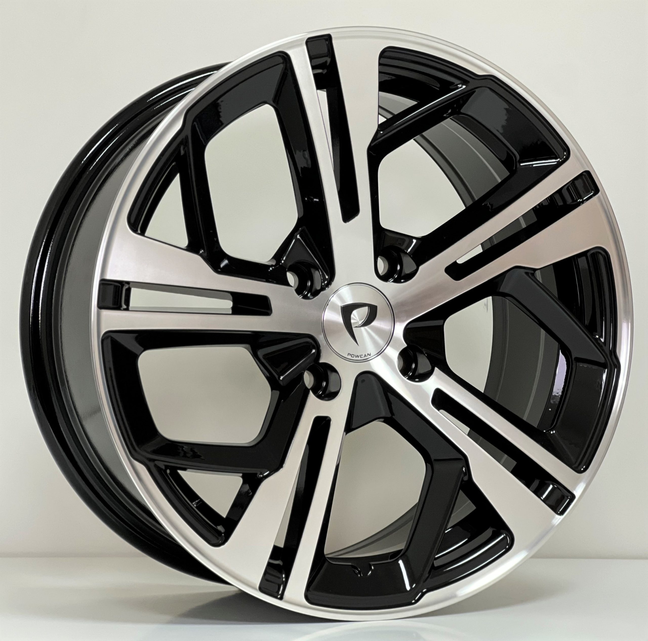 17X7 4X108 ET28 65.1 BLACK MACHINED
