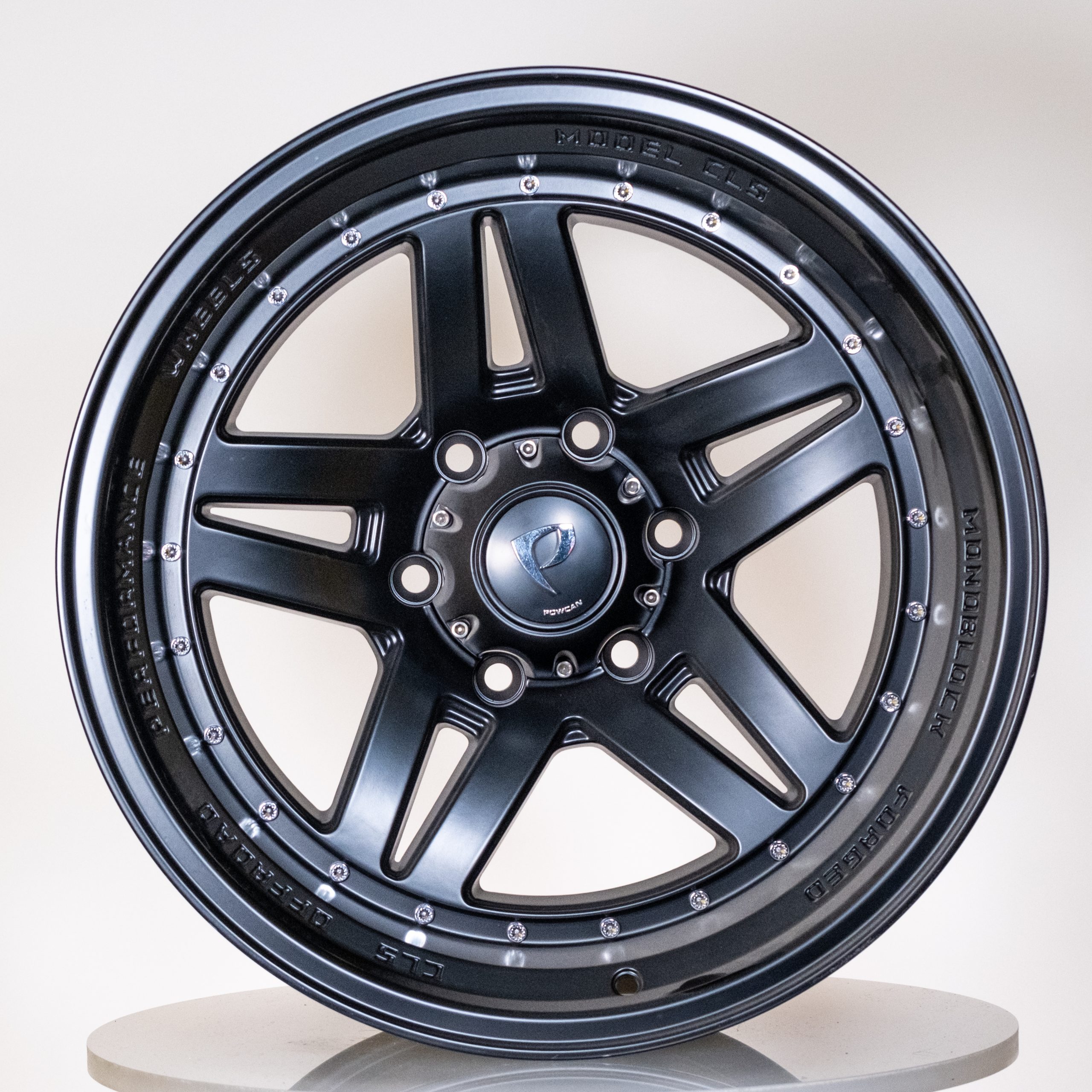 18X10 6X139.7 ET18 110 MATT BLACK