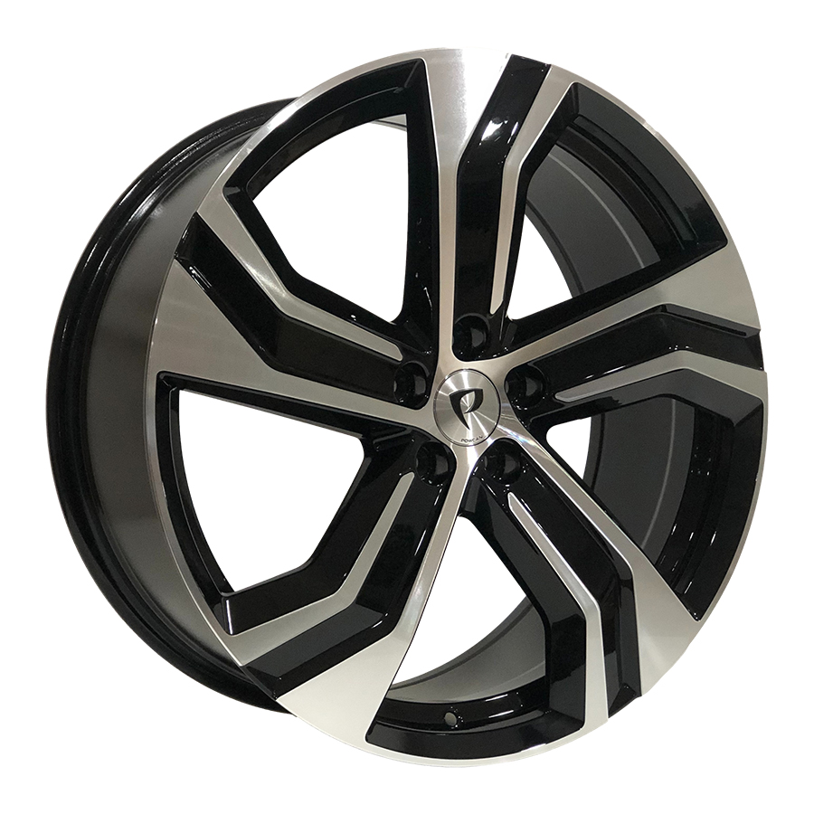 18X8 5X108 ET45 67.1 BLACK MACHINED