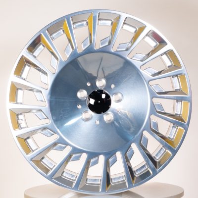 20X8.5-9.5 5X112 ET36-43 66.5 POLISHED