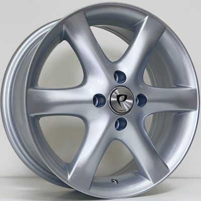 15X6 4X100 ET40 54.1 SILVER