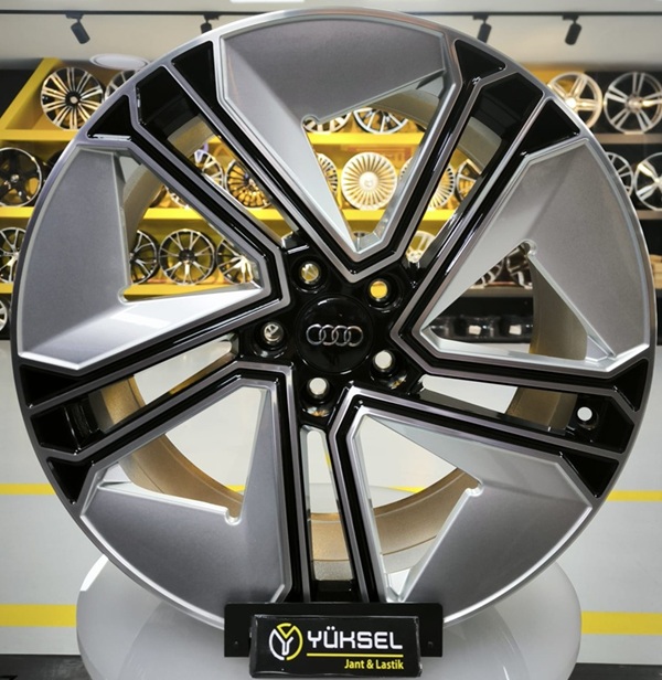 19X9 5X112 ET35 66.45 BLACK POLISHED